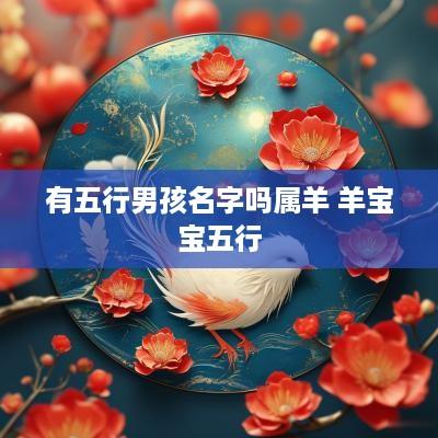 有五行男孩名字吗属羊 羊宝宝五行