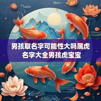男孩取名字可能性大吗属虎 名字大全男孩虎宝宝