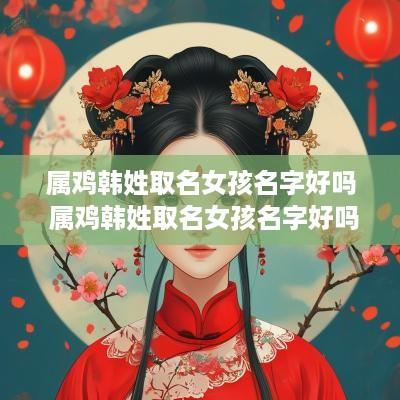 属鸡韩姓取名女孩名字好吗 属鸡韩姓取名女孩名字好吗