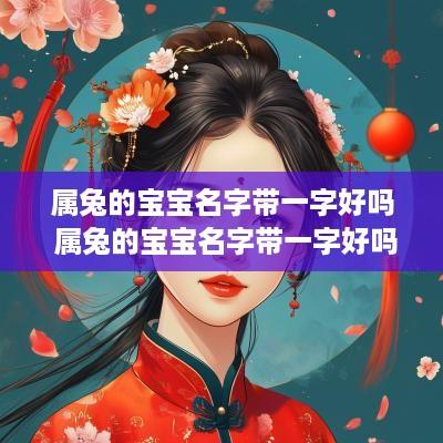 属兔的宝宝名字带一字好吗 属兔的宝宝名字带一字好吗男孩