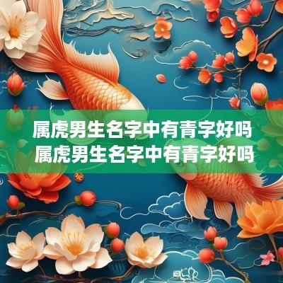 属虎男生名字中有青字好吗 属虎男生名字中有青字好吗怎么取