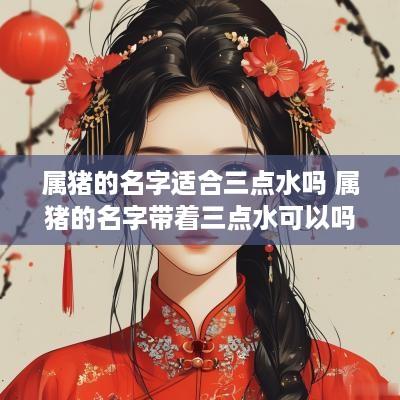 属猪的名字适合三点水吗 属猪的名字带着三点水可以吗
