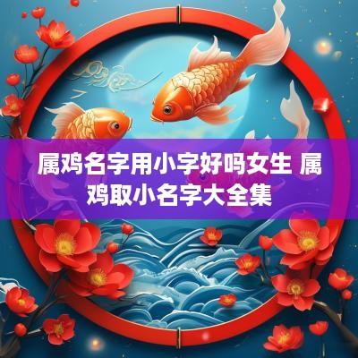 属鸡名字用小字好吗女生 属鸡取小名字大全集
