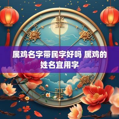 属鸡名字带民字好吗 属鸡的姓名宜用字