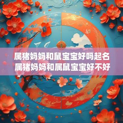 属猪妈妈和鼠宝宝好吗起名 属猪妈妈和属鼠宝宝好不好
