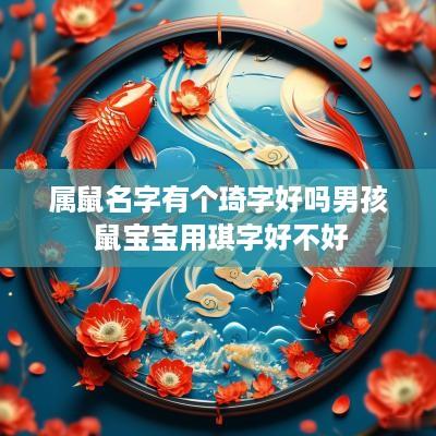 属鼠名字有个琦字好吗男孩 鼠宝宝用琪字好不好