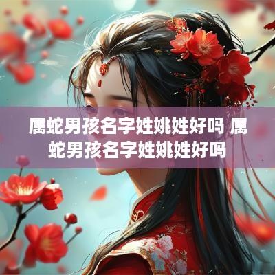 属蛇男孩名字姓姚姓好吗 属蛇男孩名字姓姚姓好吗