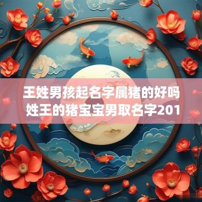 王姓男孩起名字属猪的好吗 姓王的猪宝宝男取名字2019