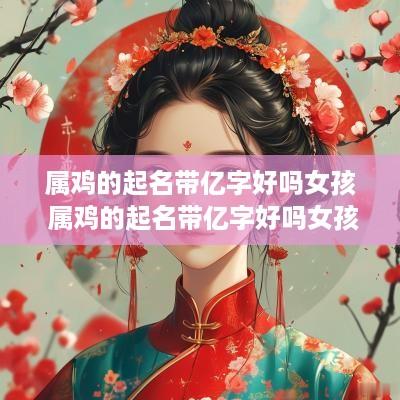 属鸡的起名带亿字好吗女孩 属鸡的起名带亿字好吗女孩名字
