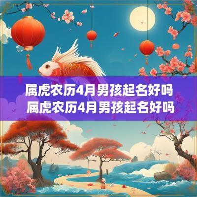 属虎农历4月男孩起名好吗 属虎农历4月男孩起名好吗