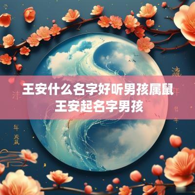 王安什么名字好听男孩属鼠 王安起名字男孩