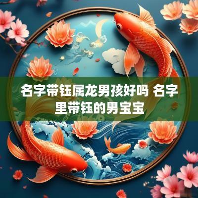 名字带钰属龙男孩好吗 名字里带钰的男宝宝
