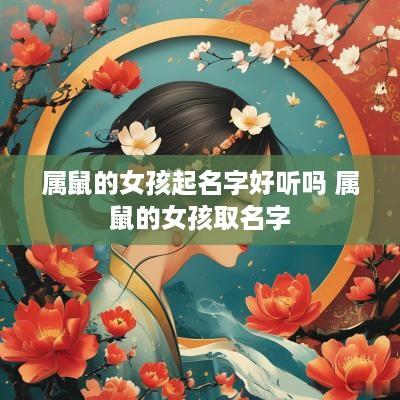 属鼠的女孩起名字好听吗 属鼠的女孩取名字