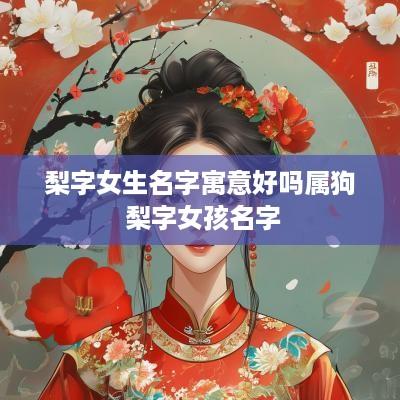 梨字女生名字寓意好吗属狗 梨字女孩名字
