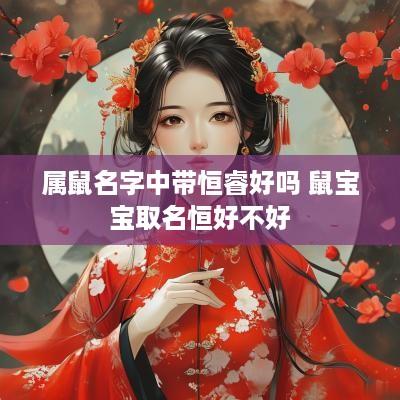 属鼠名字中带恒睿好吗 鼠宝宝取名恒好不好