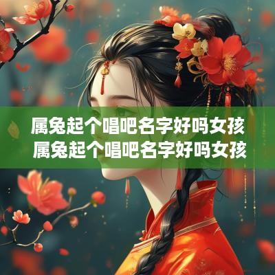 属兔起个唱吧名字好吗女孩 属兔起个唱吧名字好吗女孩子