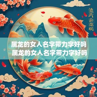 属龙的女人名字带力字好吗 属龙的女人名字带力字好吗怎么取