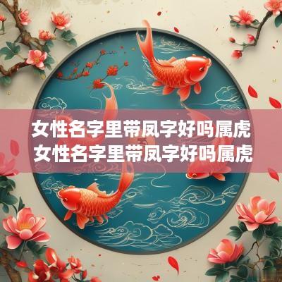 女性名字里带凤字好吗属虎 女性名字里带凤字好吗属虎的