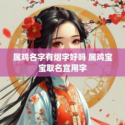 属鸡名字有熠字好吗 属鸡宝宝取名宜用字