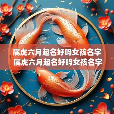 属虎六月起名好吗女孩名字 属虎六月起名好吗女孩名字大全