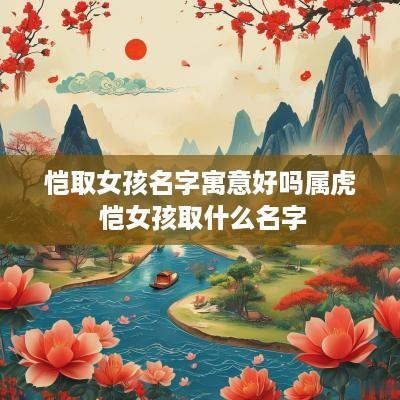恺取女孩名字寓意好吗属虎 恺女孩取什么名字