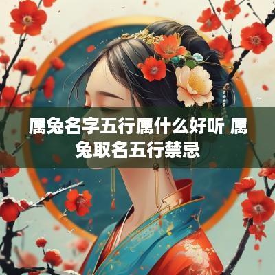属兔名字五行属什么好听 属兔取名五行禁忌