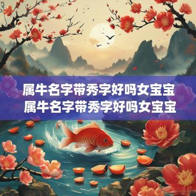 属牛名字带秀字好吗女宝宝 属牛名字带秀字好吗女宝宝取名