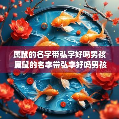 属鼠的名字带弘字好吗男孩 属鼠的名字带弘字好吗男孩子