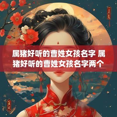 属猪好听的曹姓女孩名字 属猪好听的曹姓女孩名字两个字