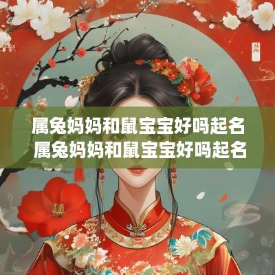 属兔妈妈和鼠宝宝好吗起名 属兔妈妈和鼠宝宝好吗起名字