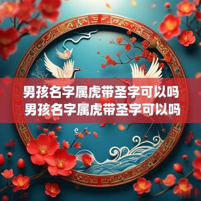 男孩名字属虎带圣字可以吗 男孩名字属虎带圣字可以吗