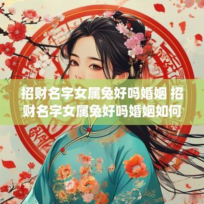 招财名字女属兔好吗婚姻 招财名字女属兔好吗婚姻如何