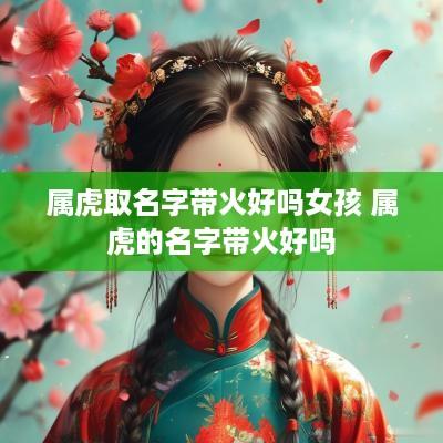 属虎取名字带火好吗女孩 属虎的名字带火好吗