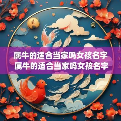 属牛的适合当家吗女孩名字 属牛的适合当家吗女孩名字叫什么