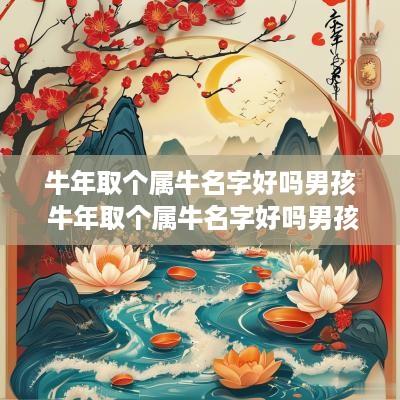 蛇年取个属牛名字好吗男孩 蛇年取个属牛名字好吗男孩子