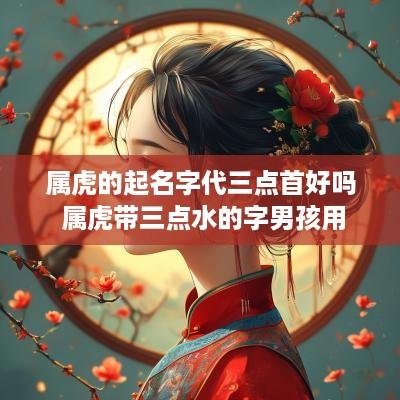 属虎的起名字代三点首好吗 属虎带三点水的字男孩用