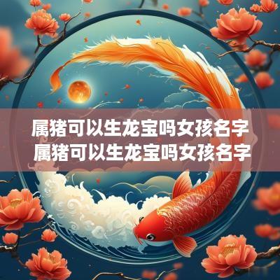 属猪可以生龙宝吗女孩名字 属猪可以生龙宝吗女孩名字叫什么