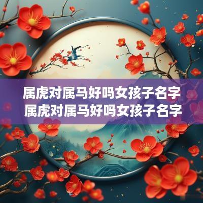 属虎对属马好吗女孩子名字 属虎对属马好吗女孩子名字叫什么