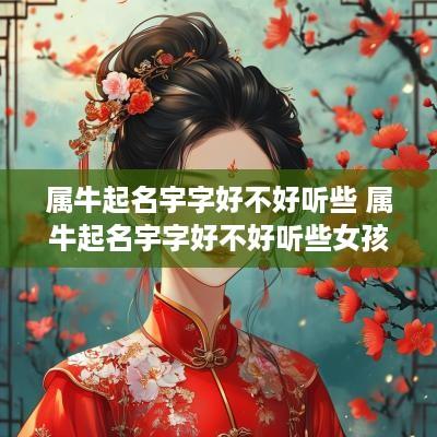 属牛起名宇字好不好听些 属牛起名宇字好不好听些女孩