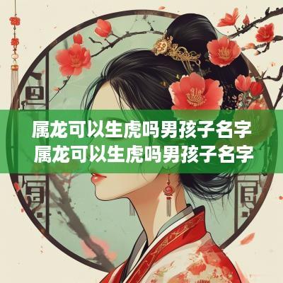 属龙可以生虎吗男孩子名字 属龙可以生虎吗男孩子名字怎么取