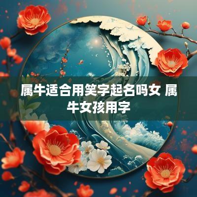 属牛适合用笑字起名吗女 属牛女孩用字