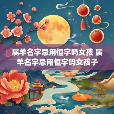 属羊名字忌用恒字吗女孩 属羊名字忌用恒字吗女孩子