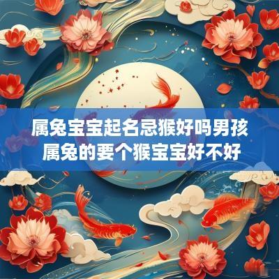 属兔宝宝起名忌猴好吗男孩 属兔的要个猴宝宝好不好