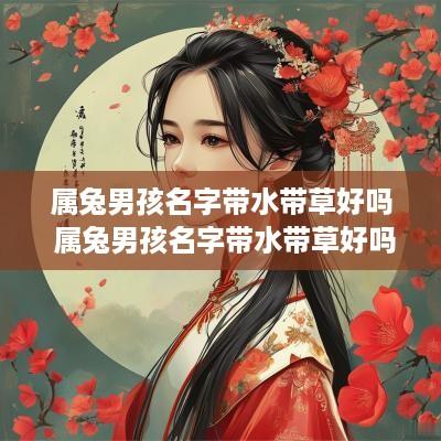 属兔男孩名字带水带草好吗 属兔男孩名字带水带草好吗