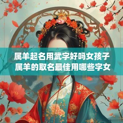 属羊起名用武字好吗女孩子 属羊的取名最佳用哪些字女孩子