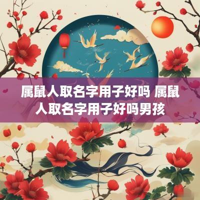 属鼠人取名字用子好吗 属鼠人取名字用子好吗男孩
