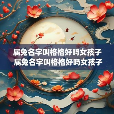 属兔名字叫格格好吗女孩子 属兔名字叫格格好吗女孩子怎么取名