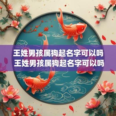 王姓男孩属狗起名字可以吗 王姓男孩属狗起名字可以吗