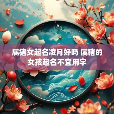 属猪女起名凌月好吗 属猪的女孩起名不宜用字