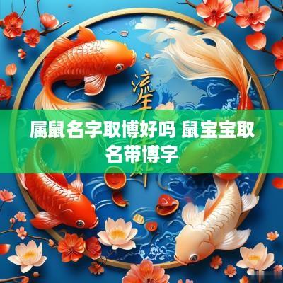 属鼠名字取博好吗 鼠宝宝取名带博字